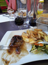 Faux-filet du Restaurant français Restaurant la Terrasse des Marronniers à Gréoux-les-Bains - n°10