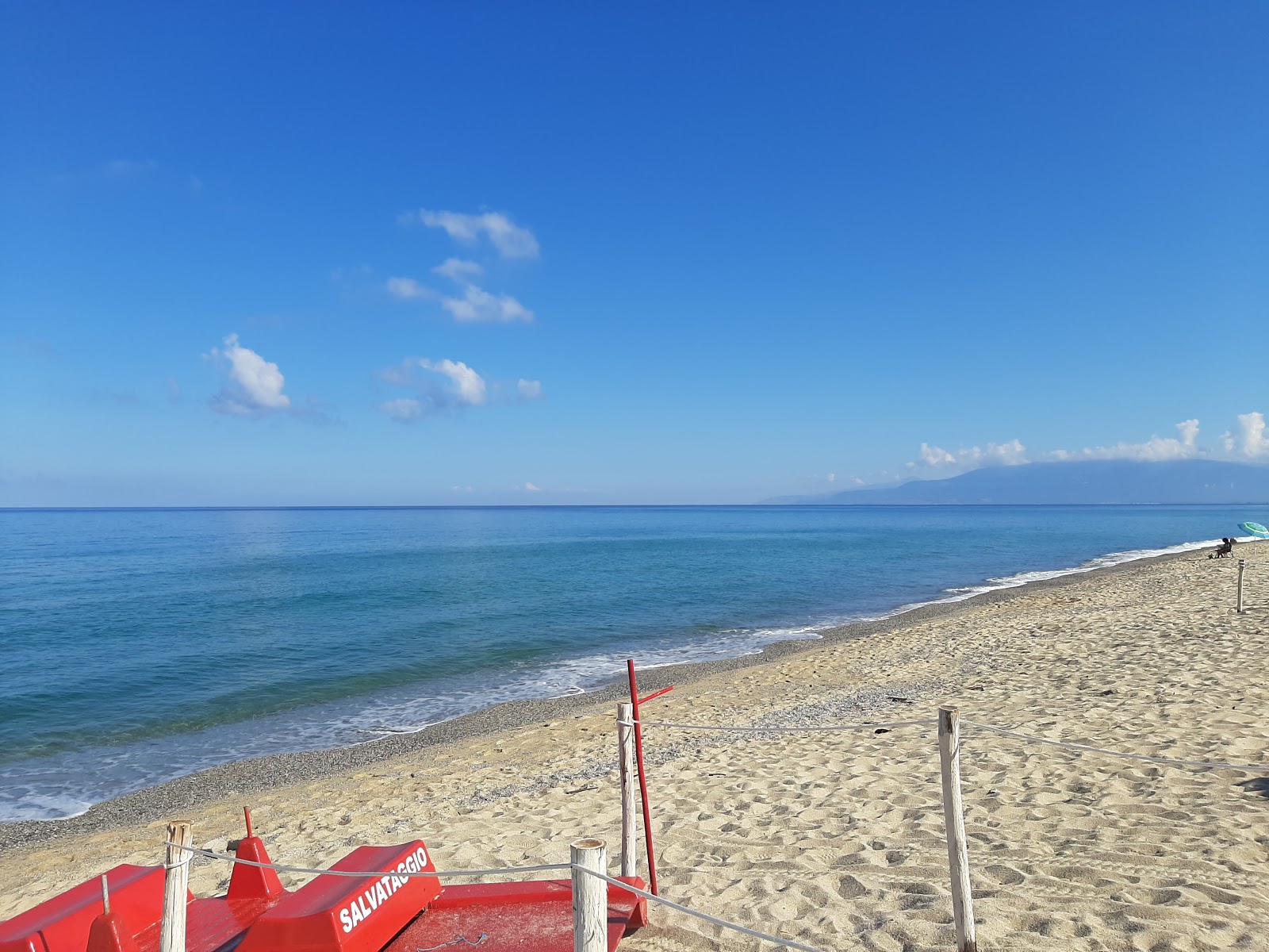 Foto van Pizzo beach III met gemiddeld niveau van netheid