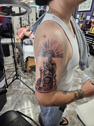 Explore drum tattoo ideas, creative tattoo ideas in Spring, available at Ink Injection