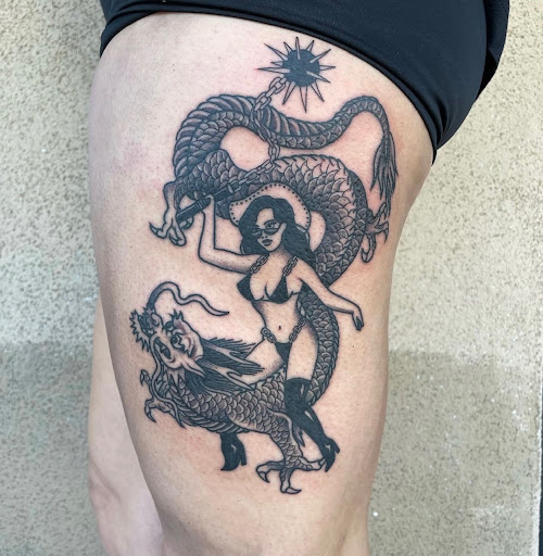 Explore armor of god tattoo ideas, creative tattoo ideas in Peoria, available at Modern Ink Tattoo