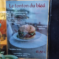 Restaurant végétalien Les Tontons Veg à Paris - menu / carte