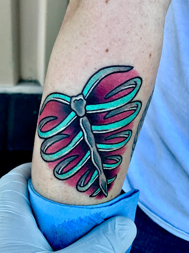 Explore cute bat tattoo ideas, creative tattoo ideas in Modesto, available at Inkwell Tattoo