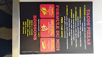 Menu / carte de Be-Bop pizza tacos, hot dog, café à Corbas