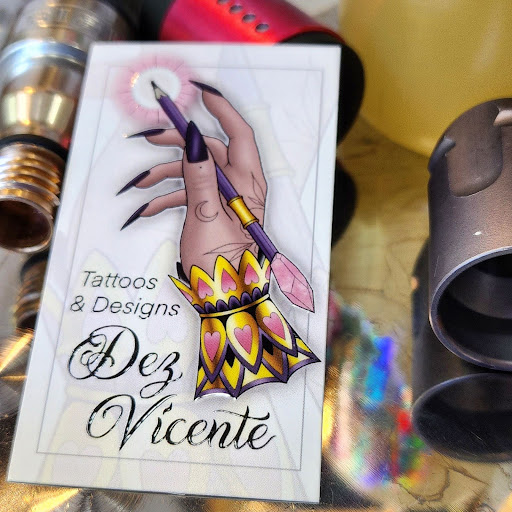 Explore purple flower tattoo ideas, creative tattoo ideas in Vallejo, available at Allied Ink Tattoos and Piercings