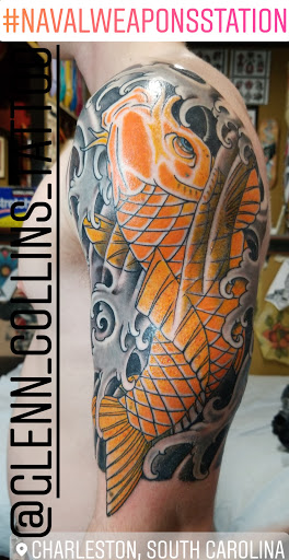 Explore lightning bug tattoo ideas, creative tattoo ideas in Charleston, available at Broken Lantern Tattoo