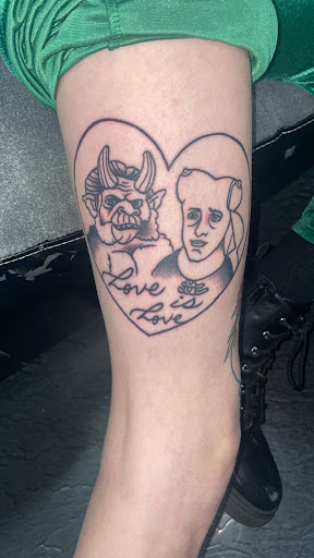 Explore step daughter tattoo ideas, creative tattoo ideas in Paducah, available at Knuckle Up Tattoo Co.