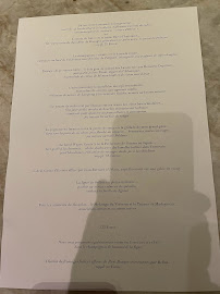 Marsan par Hélène Darroze à Paris menu