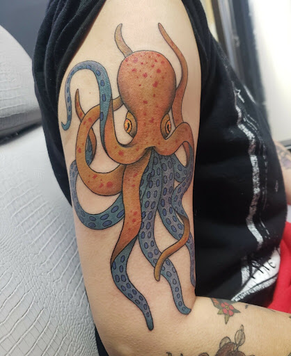 Explore small men tattoo ideas, creative tattoo ideas in Pearland, available at Black List Tattoo & Piercing Co.