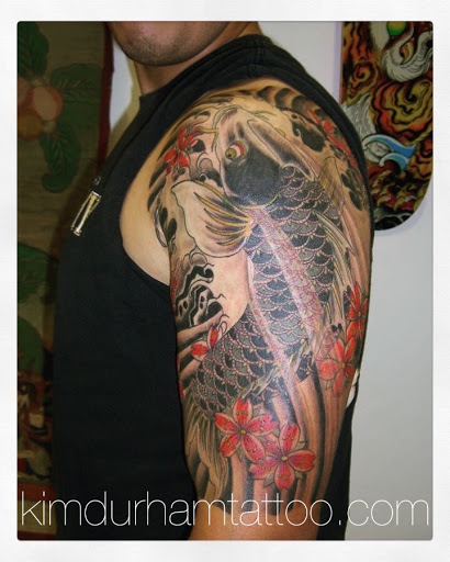 Explore rose sleeve tattoo ideas, creative tattoo ideas in Moab, available at Moab Tattoo