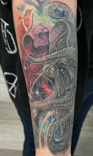 Explore lebron tattoo ideas, creative tattoo ideas in Nashville, available at Titan Tattoo