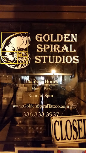 Tattoo Shop «Golden Spiral Studios», reviews and photos, 206 S Elm St, Greensboro, NC 27401, USA