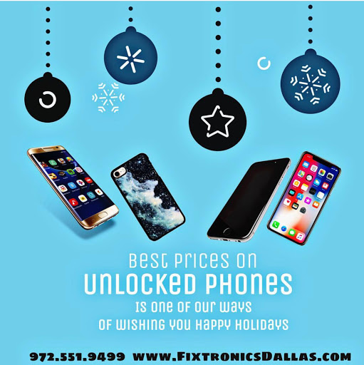 Electronics Repair Shop «Fixtronics - Cell Phone & Electronics Repair», reviews and photos, 1908 E Belt Line Rd, Carrollton, TX 75006, USA