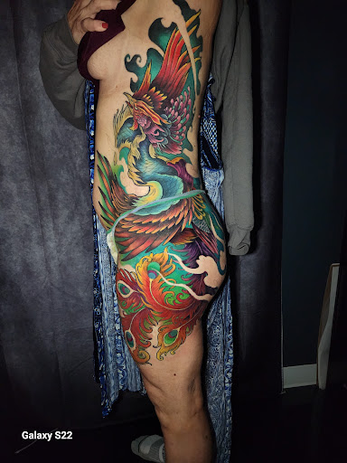 Explore tattoo cross ideas for men, creative tattoo ideas in Buford, available at Inked Arts Tattoo Studio