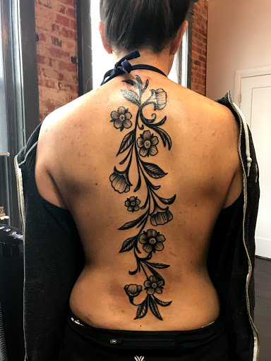 Explore military tattoo ideas for guys, creative tattoo ideas in Kansas City, available at Golden Stag Tattoo and Gallery
