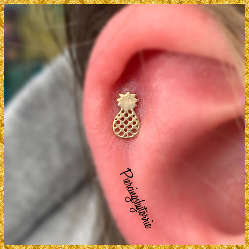 Explore safety pin tattoo ideas, creative tattoo ideas in Fort Walton Beach, available at Piercings by Torrie