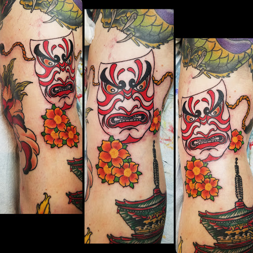 Explore chest filler tattoo ideas, creative tattoo ideas in East Boston, available at Wave n Pave Tattoo