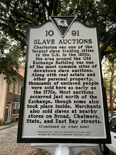 Slave Auction Site Memorial