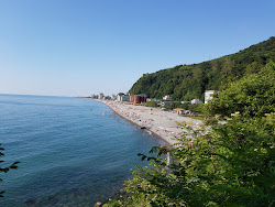 Zdjęcie Kvariati beach z poziomem czystości wysoki
