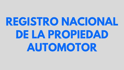 Registro Nacional de la Propiedad Automotor