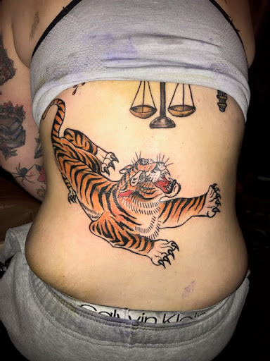 Explore hiking tattoo ideas, creative tattoo ideas in Roanoke, available at RailYard INK
