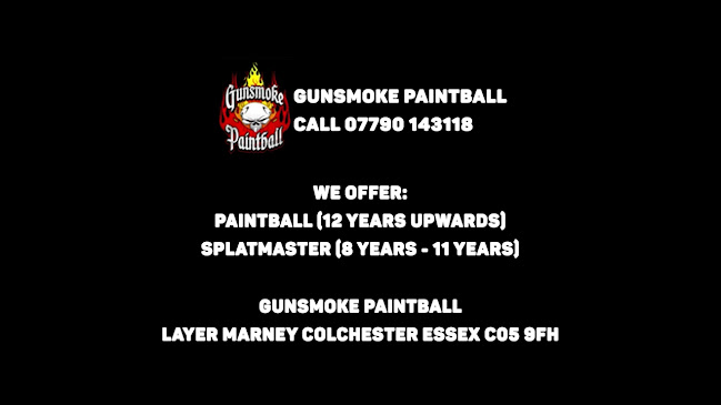 Gunsmoke Paintball Colchester Open Times