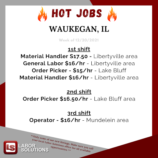 Employment Agency «Labor Solutions», reviews and photos, 3449 Sunset Ave, Waukegan, IL 60087, USA