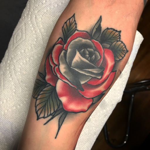 Explore dark cover up tattoo ideas, creative tattoo ideas in Amarillo, available at Puppeteer Ink Tattoo Studio