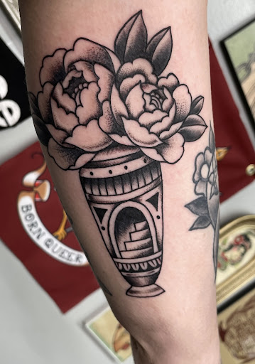 Explore collar bone tattoo ideas men, creative tattoo ideas in Baltimore, available at Rippd Canvas Tattoo Shop Artists Social Club