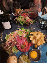 Steak tartare du Restaurant Le Chalet du Lac les rousses - n°9