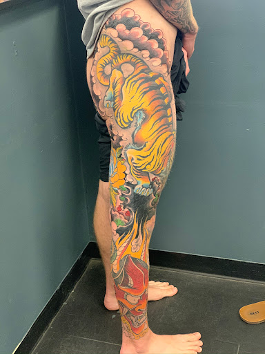 Explore small funny tattoo ideas, creative tattoo ideas in North Charleston, available at Blu Gorilla Tattoo