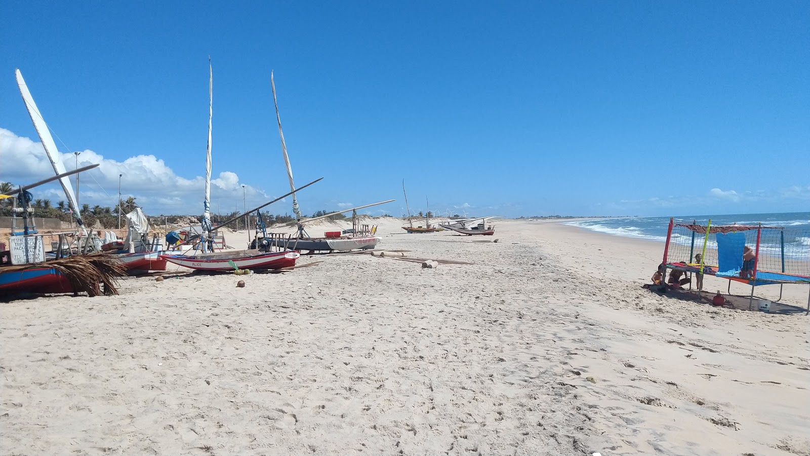 Foto av Morro Branco stranden med hög nivå av renlighet