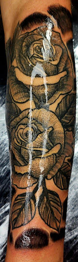Explore cover up tattoo ideas male chest, creative tattoo ideas in Meridian, available at SK-Tattoo1