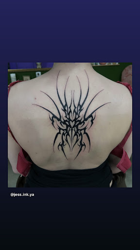 Explore drumming tattoo ideas, creative tattoo ideas in Bloomington, available at Crystal Moon Body Arts