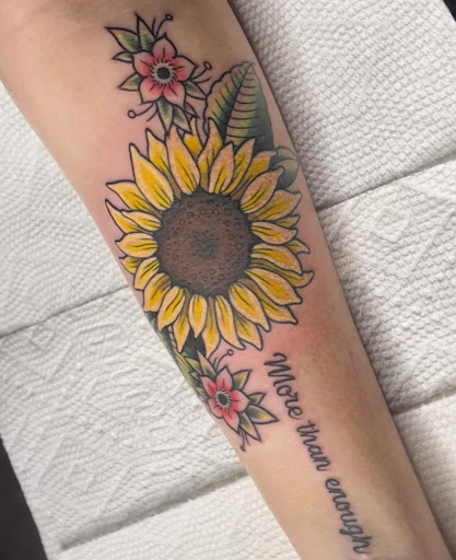 Explore chameleon tattoo ideas, creative tattoo ideas in Tampa, available at Fine Ink Studios Tattoos