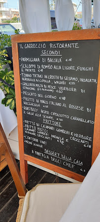 Il Garroccio Beach | Restaurant- Lounge Bar à Bordighera carte