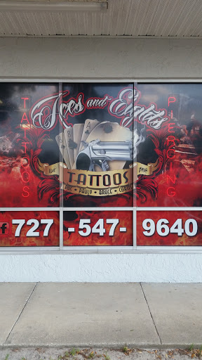 Tattoo Shop «Aces & Eights Tattoo Shop», reviews and photos, 6846 Park Blvd N, Pinellas Park, FL 33781, USA