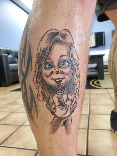 Explore simple space tattoo ideas, creative tattoo ideas in Broken Arrow, available at Just Another Hole