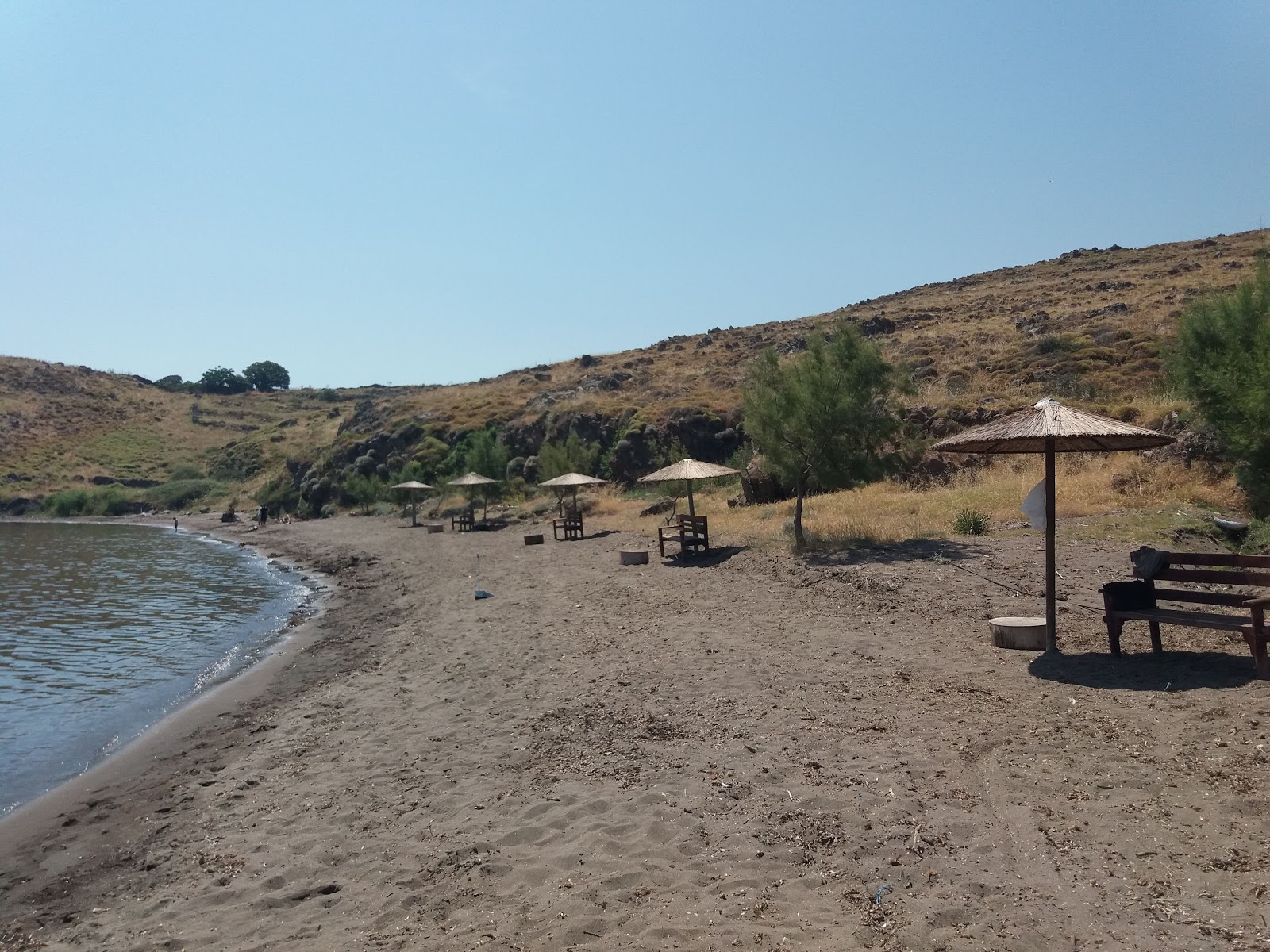 Foto af Agia Varvara beach faciliteter område