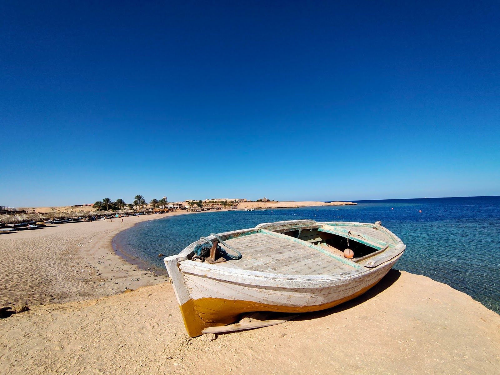 Fotografie cu Sharm El Naga Beach - locul popular printre cunoscătorii de relaxare