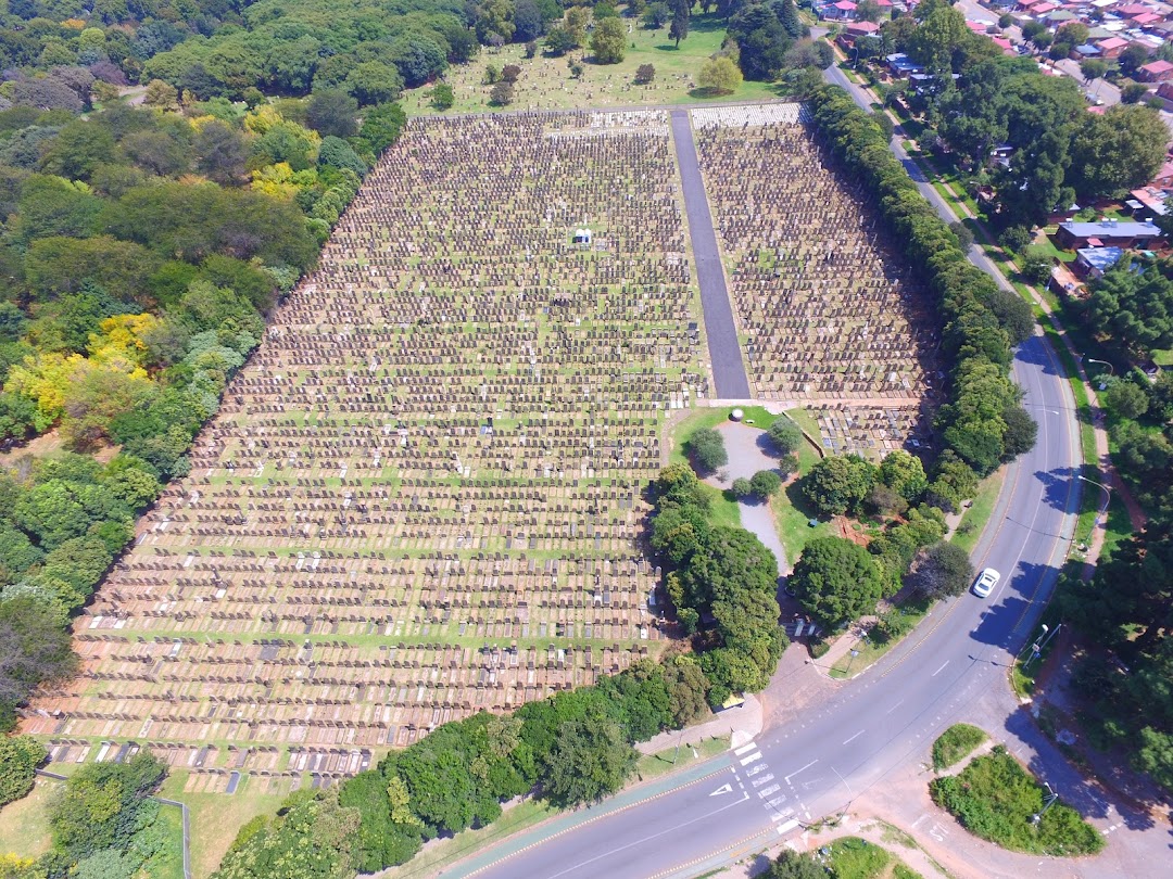 Brixton Cemetery in the city Johannesburg