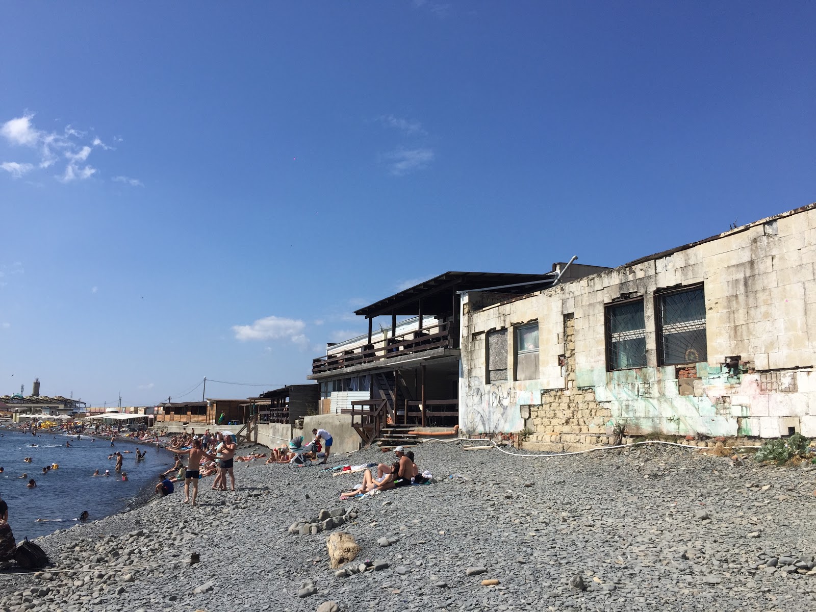 Foto di Utrish Beach area servizi