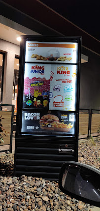 Menu / carte de Burger King à Alès