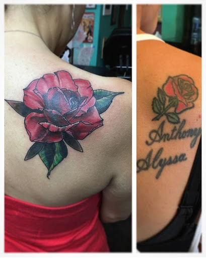 Explore tattoo knuckle ideas, creative tattoo ideas in San Diego, available at Sideshow Tattoo and Piercing