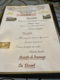 Menu du Au Rendez Vous D'Chasse à La Londe