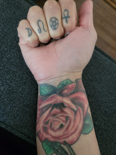 Explore forearm sleeve tattoo ideas for females, creative tattoo ideas in Bakersfield, available at Third Energy Tattoo & Piercing