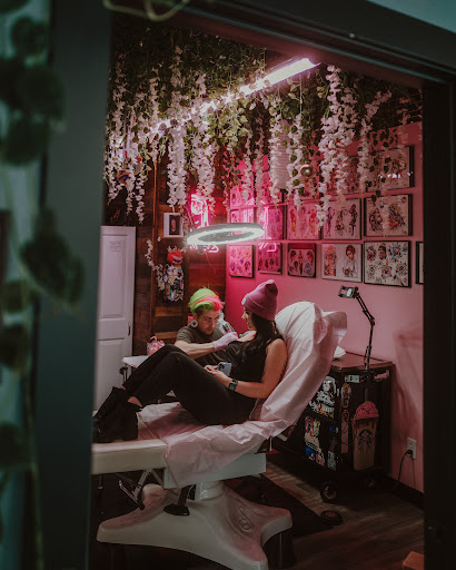 Explore tiny hummingbird tattoo ideas, creative tattoo ideas in Bismarck, available at Alchemist Tattoo & Body Piercing