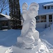 Mario Ice Sculpture