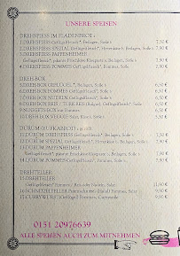 Carte du Dimi's Genuss Werkstatt à Pappenheim