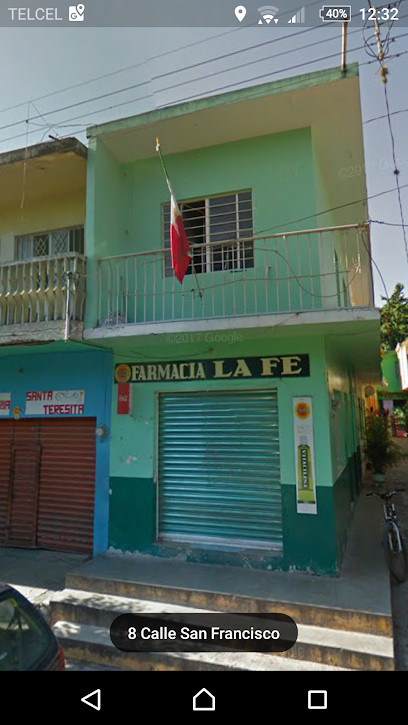 Farmacia La Fe Calle San Francisco 5, Sta Cruz, Actopan, Ver. Mexico
