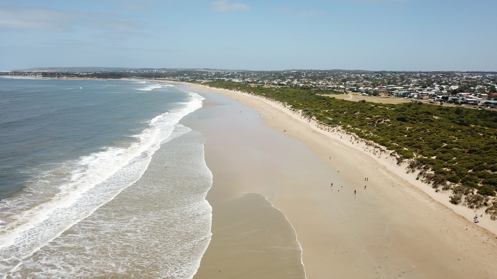 Point Impossible Beach的照片 带有长直海岸